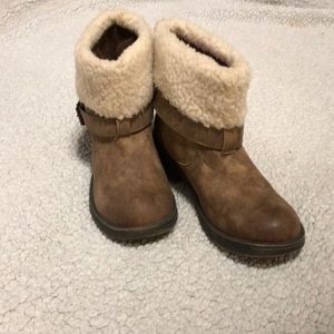 Brown ankle boots